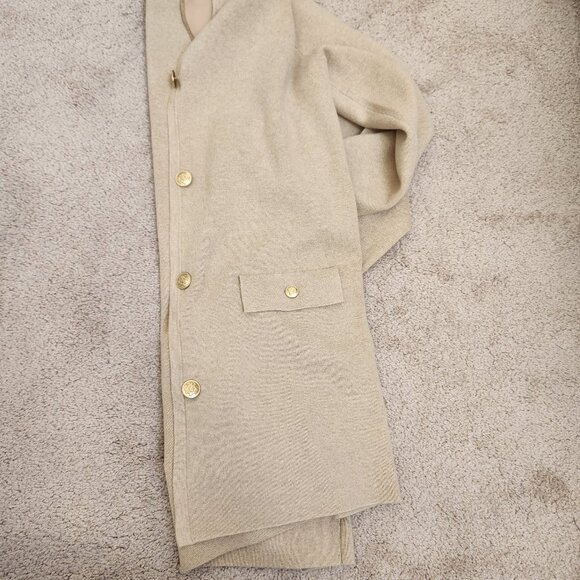 Brand New J Crew Long Caramel Sweater Blazer XS - Picture 7 of 9